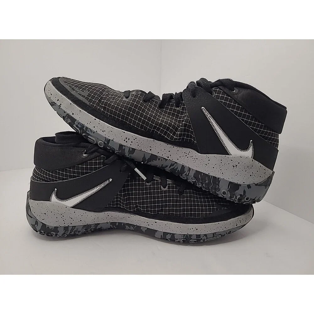 Nike KD 13 Kevin Durant Oreo Men's 14 Black White Shoes CI9948-004